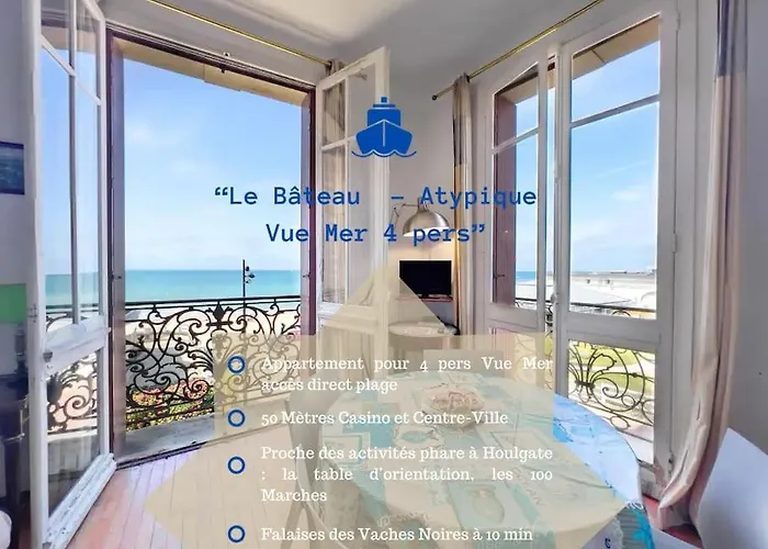 Apartment Le Bateau - Atypique Vue 4p